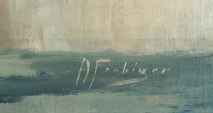 Niet of onleesbaar gesigneerd - Olieverf op doek, Vaas met chrysanten kopen? Bied vanaf 1!