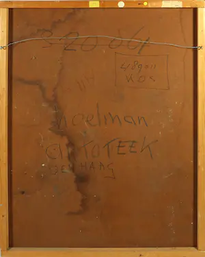 Bernard Koelman - Olieverf op doek, 24 - Ingelijst (Groot) kopen? Bied vanaf 50!