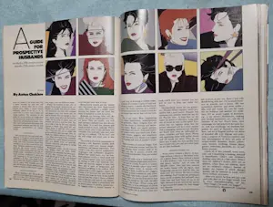 Patrick NAGEL - Patrick Nagel | 'Playboy Series' | 1985 (Popart) kaufen? Bieten Sie von 1!