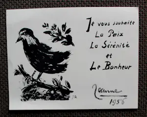 Buy Jeanne Bieruma Oosting - 8 gesigneerde werken(1936 - 1962)? Bid from 499!
