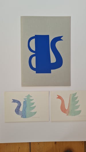 Klaas Gubbels - De kan - met originele tekening kopen? Bied vanaf 100!