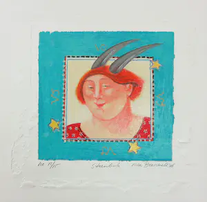 Ada Breedveld - Lot van twaalf zeefdrukken, volledige Sterrenbeelden - serie kopen? Bied vanaf 200!