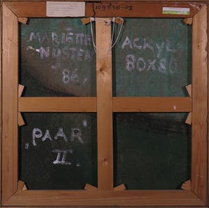 Mariette Nijsten - Acryl op doek, Paar II - Ingelijst kopen? Bied vanaf 1!