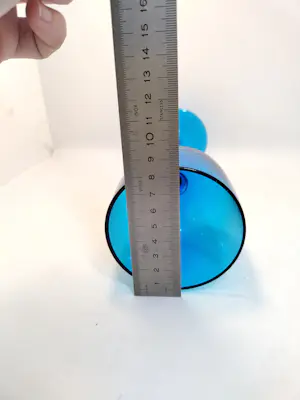 Carlo Moretti - Cobalt blauw wijnglas kopen? Bied vanaf 35!