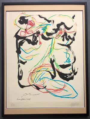 Karel Appel - en Christian Dotremont - Dormi fable d’éveil verkocht voor € 1000!