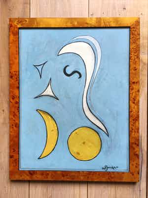 Wim Jurcka - Portret van een vrouw verkocht voor € 100!