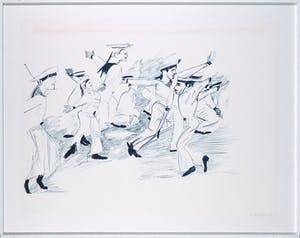 Emo Verkerk - Litho, Matrozen - Ingelijst kopen? Bied vanaf 50!