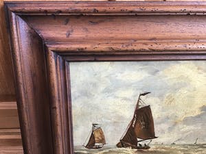 Niet of onleesbaar gesigneerd - Wind in de zeilen. kopen? Bied vanaf 1!