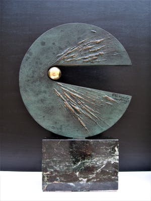 Brons (Onbekend) - Zeer fraai abstract beeld. kopen? Bied vanaf 150!