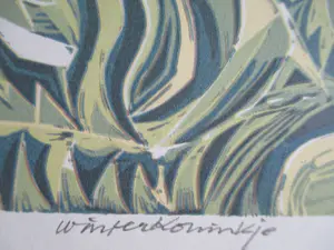 Toon Wegner - Lino "Winterkoninkje" kopen? Bied vanaf 25!