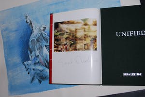 Evert Thielen - gesigneerde zeefdruk + gesigneerd boek + blad met interview kopen? Bied vanaf 90!