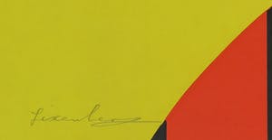 Cyril Lixenberg - Zeefdruk, Geometrische compositie kopen? Bied vanaf 1!