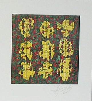 Yee Cheung - Abstracte Compositie III kopen? Bied vanaf 10!
