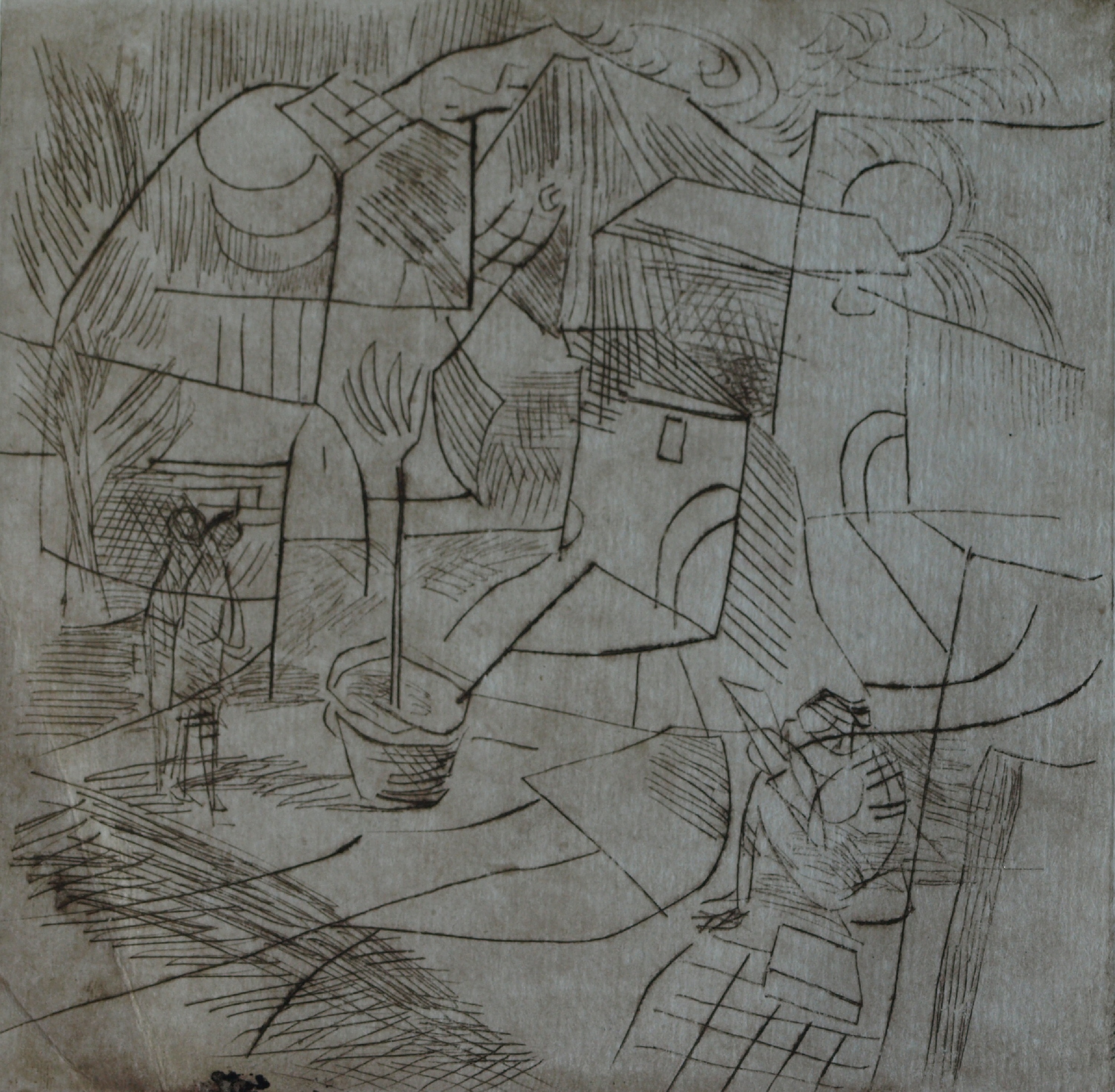 Leo Collard - Ets , Ik zelf te Laren (?) – ca 1970 kopen? Bied vanaf 1!