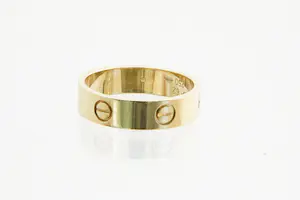 40- originele CARTIER 18kt geel-goud "love collection" screw ring certificaat kopen? Bied vanaf 770!