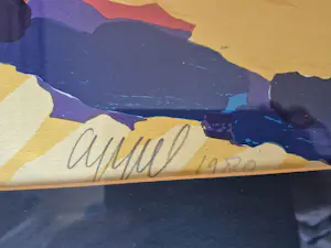 Karel Appel - litho E/A - Snake - gesigneerd m.o. - 1980 kopen? Bied vanaf 450!