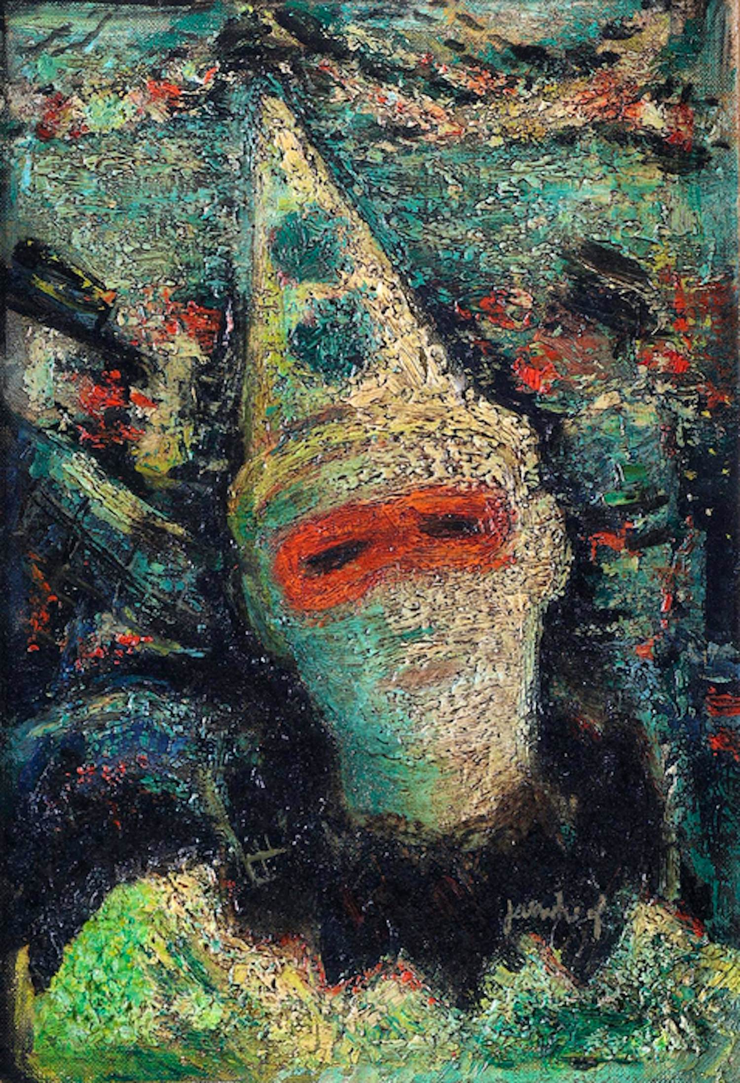 Jan van Heel - “Pierrot op gemaskerd bal” kopen? Bied vanaf 695!