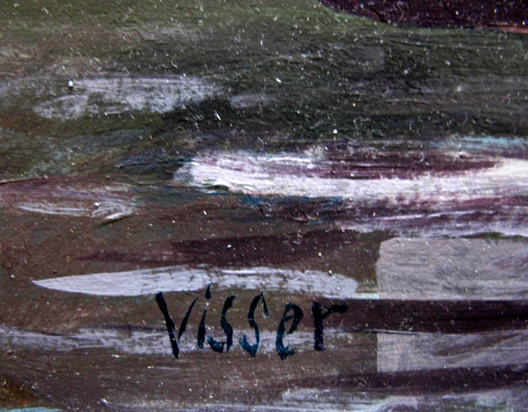 Hendrik Jan Visser - SLEEPBOOT IN DE GRACHT kopen? Bied vanaf 10!