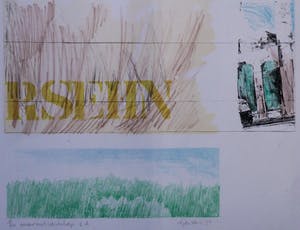 Rob Janssens - Muur met landschap kopen? Bied vanaf 1!