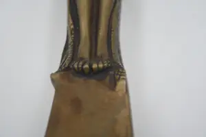 Niet of onleesbaar gesigneerd - Beautiful Large Bronze Slave Sculpture (20e eeuw) kopen? Bied vanaf 1!