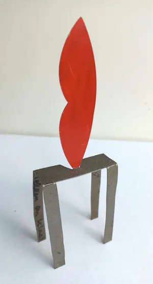 AcheterKlaas Gubbels - Lippen op tafel, handgekleurd metalen beeld (2016)? Enchérissez de 175!