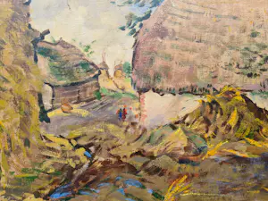 Jan Altink - Boerderij bij Essen ( Groningen). kopen? Bied vanaf 3950!