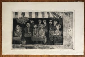 Reidar Magnus - Lithografie - 1953 - Gesigneerd kopen? Bied vanaf 55!