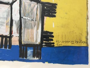 Corneille - Petit Village - Zeefdruk 1987 - Oplage 43/200 kopen? Bied vanaf 350!