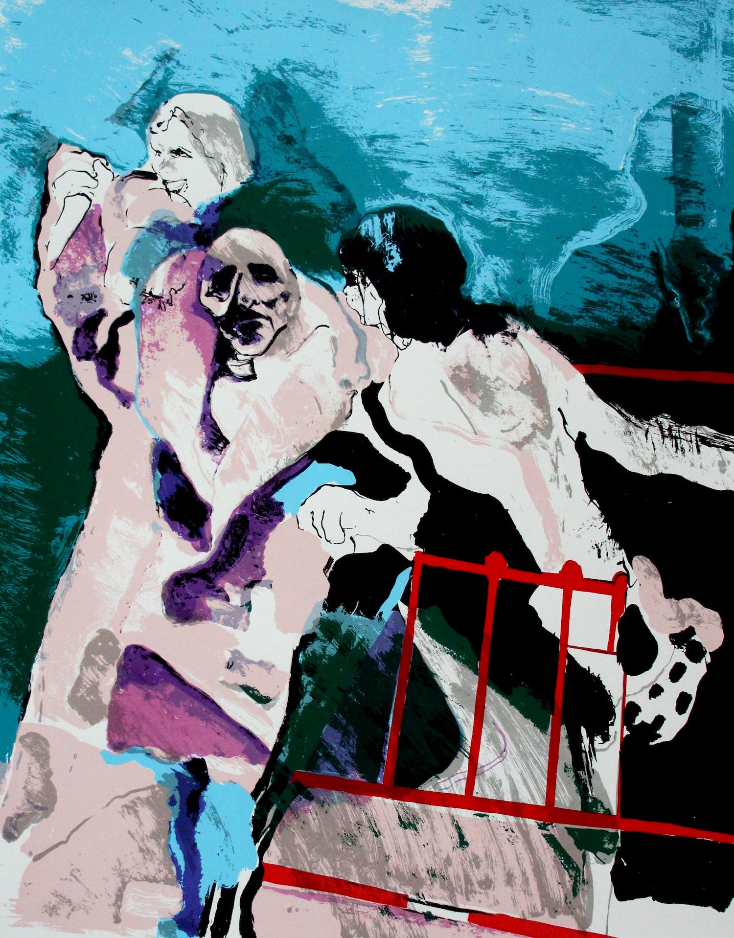 Kees van Bohemen - proefdruk: 3 figuren kopen? Bied vanaf 70!