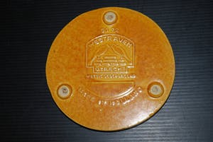 Faience- en Tegelfabriek Westraven - Ronde Cloisonne-tegel ⌀ 13.5 cm kopen? Bied vanaf 50!