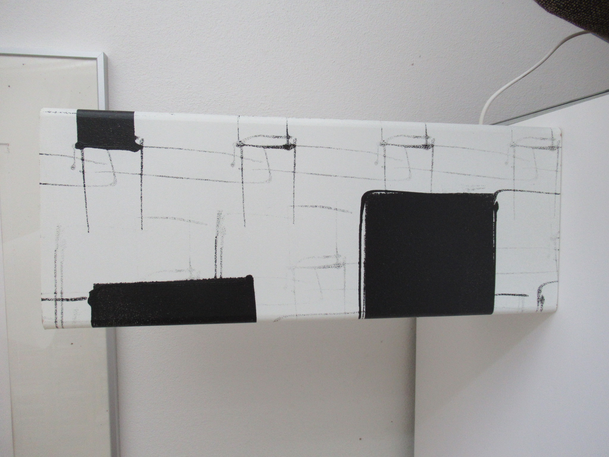 Niet of onleesbaar gesigneerd - Retro design lamp verkocht voor € 35!