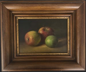 Fred Smoolenaers - Stilleven met drie appels kopen? Bied vanaf 280!
