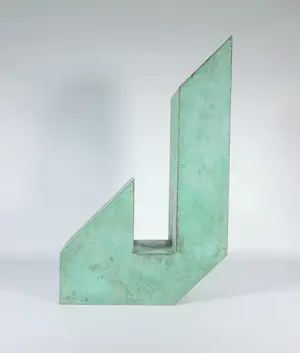 Herman Van Nazareth - Sculptuur van geoxideerd koper, Giant kopen? Bied vanaf 1200!