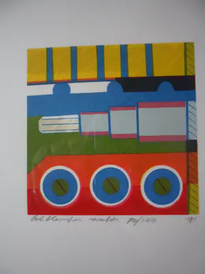 Bob Kemper - Zeefdruk, "Techniek in de jaren '90." kopen? Bied vanaf 25!