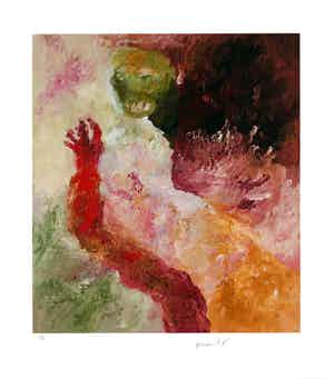 Armando - Handgesigneerde giclee: Gestalte verkocht voor € 89!