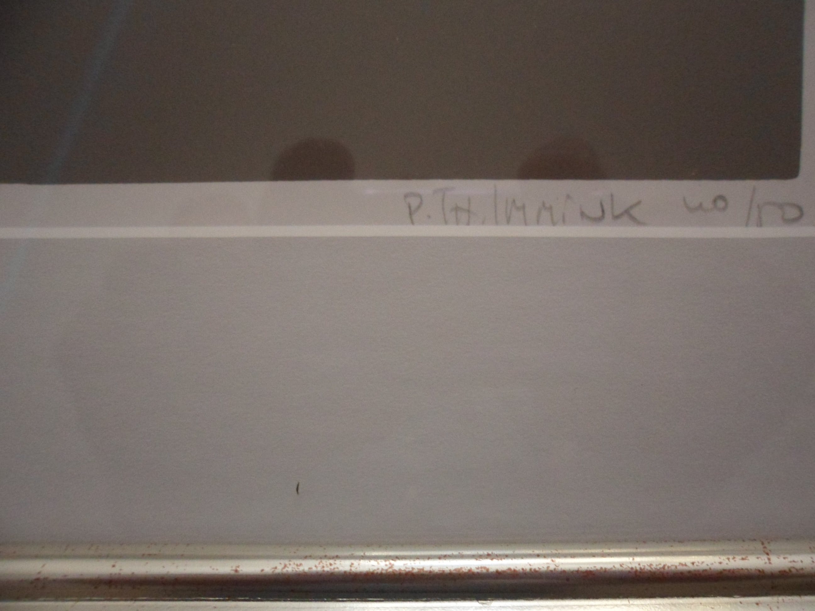 Bob Immink - Zeefdruk, Titel Varkensland bij watergang kopen? Bied vanaf 40!