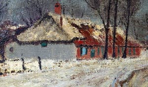 Joop Molenaar - Winterlandschap kopen? Bied vanaf 100!