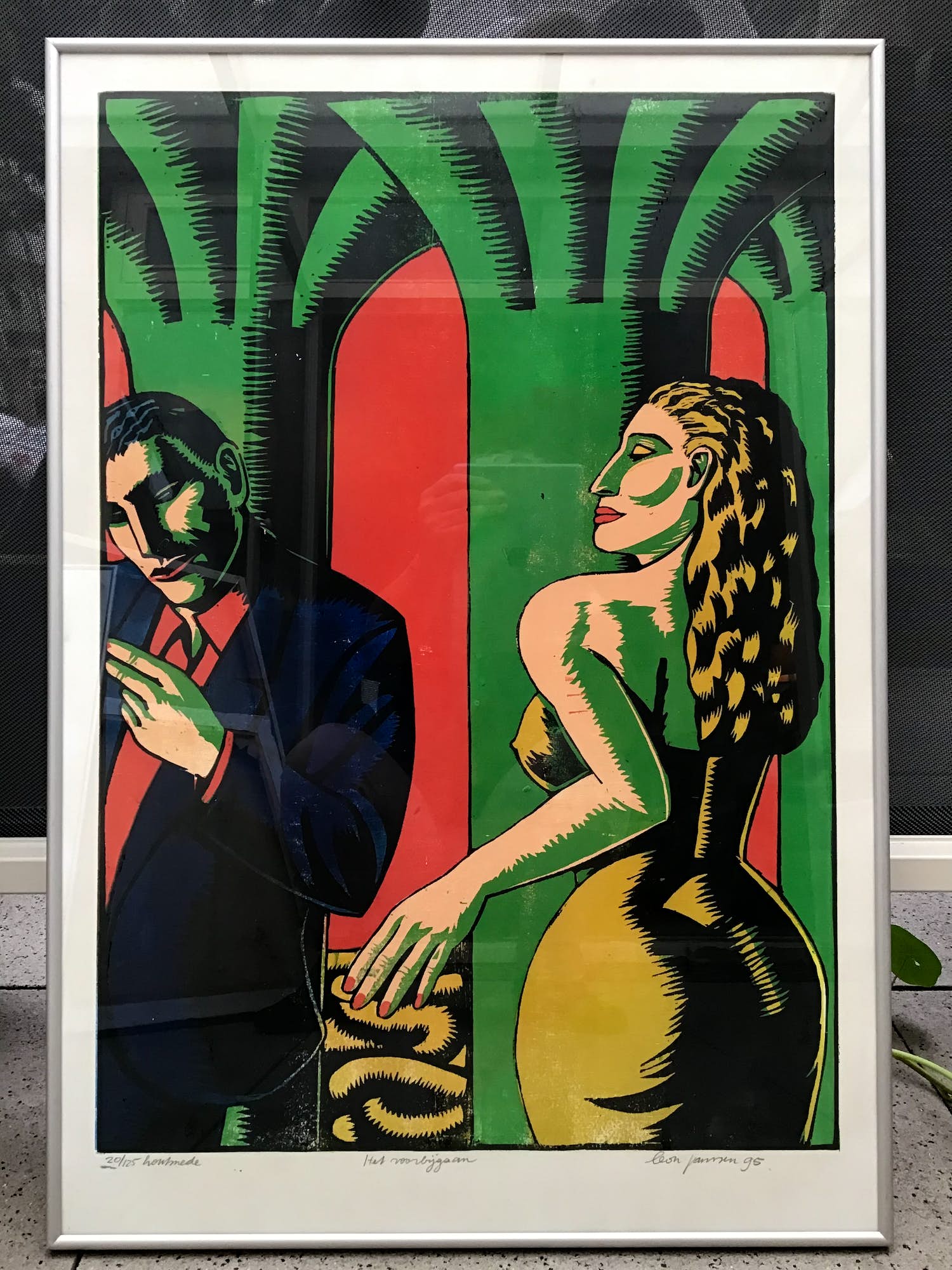 Leon Janssen - Het voorbijgaan verkocht voor € 80!