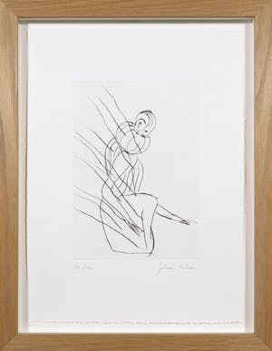 Johan Tahon - Droge naald ets, Z.T. Figuren kopen? Bied vanaf 150!