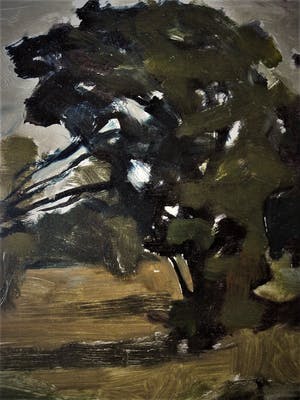 Hein Stork - Sterk impressionistisch geschilderd Duin Landschap - niet gesigneerd kopen? Bied vanaf 10!