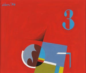 Leon Savelsberg - Gouache op papier, No. 3 kopen? Bied vanaf 1!