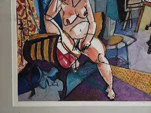 Paul Jorritsma - Naakt. Vrouw en man. Krijt en houtskool. kopen? Bied vanaf 69!