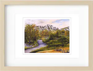 Jean-Jacques Marie - Au pied des Baux de Provence en automne. Numérotée 1/85 et signée kopen? Bied vanaf 50!