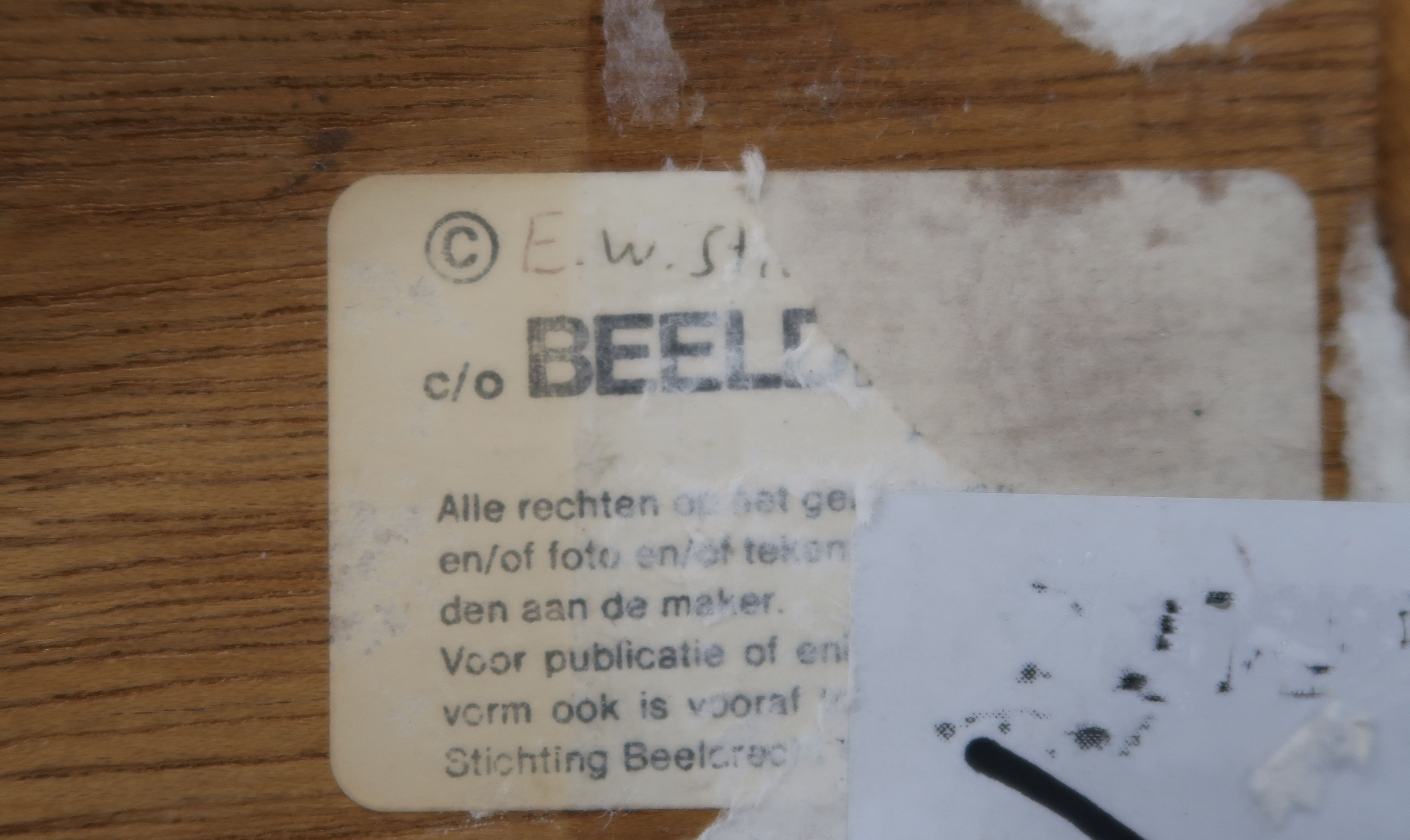 Eddy Stikkelorum - Wandobject van hout, Kiesdoos voor Londen III kopen? Bied vanaf 35!