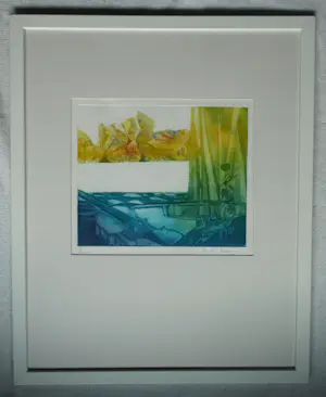 Marlies Knops - Ingelijste ets , Vlinders & Violen – nr. 6 van 30 ex. - 1988 kopen? Bied vanaf 1!