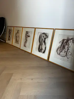 Alexander Repka - Rugaanzicht van zittende een vrouw kopen? Bied vanaf 100!