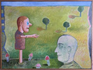 Dirk Bakker - olieverfschilderij | zonder titel kopen? Bied vanaf 69!