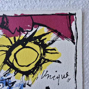 Corneille - Unique - zeefdruk - 1997 kopen? Bied vanaf 65!