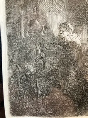 Rembrandt van Rijn - The Schoolmaster, 1641 Probably an 18th impression kopen? Bied vanaf 900!