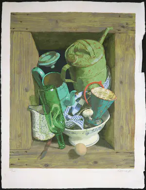 Kenne Gregoire - Zeefdruk, Zonder titel kopen? Bied vanaf 50!